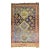 Antique Zabihi Collection Colorful Persian Gabbeh Rug - 5'5" x 6'7" For Sale