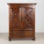 French Provincial Late 18th Century French Carved Oak Two-Door Armoire For Sale - Image 3 of 12