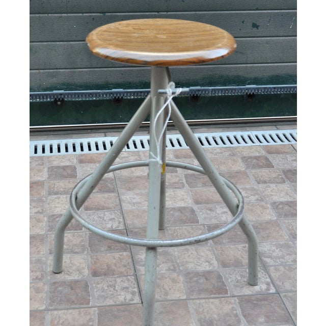 Industrial French Stool For Sale - Image 13 of 13