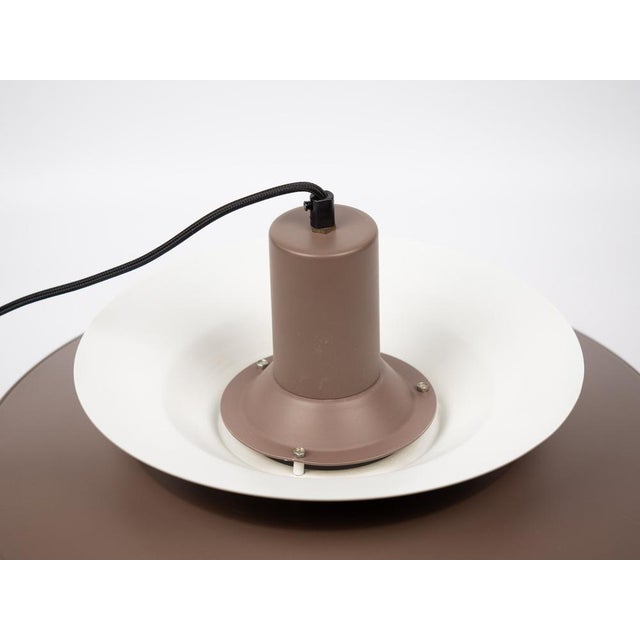 Vintage Aluminum Pendant Lamp by Knud Christensen, 1980 For Sale - Image 4 of 12