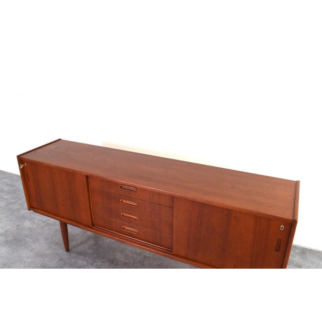Mid-Century Danish Teak Sideboard, 1960s For Sale - Image 15 of 16
