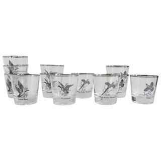 Vintage Game Fowl Old Fashions Glassware For Sale