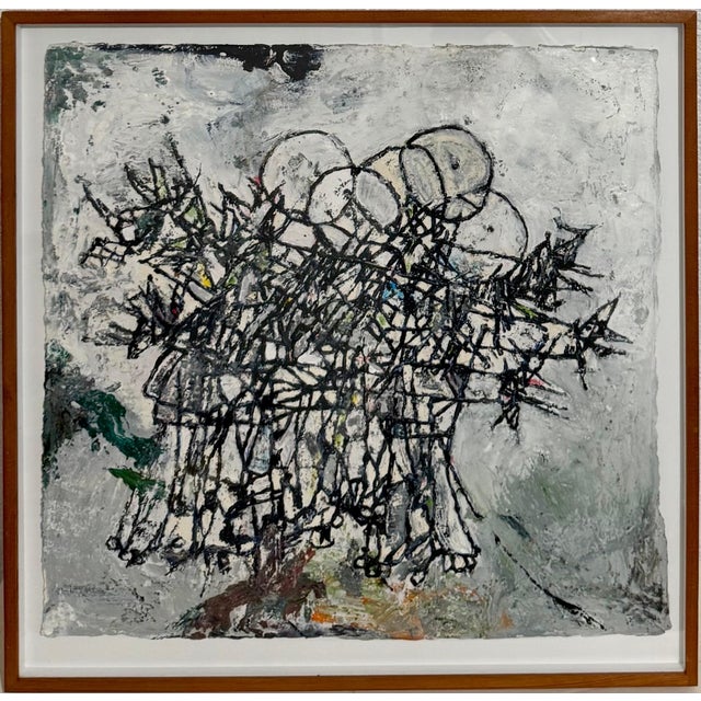 Zachary Armstrong, Oil Painting Abstract Contemporary Art Zachary Armstrong Portraits After Noah, 2016 For Sale