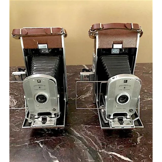 Photography Vintage Polaroid First Generation Camera, Bookends. - A Pair For Sale - Image 7 of 12