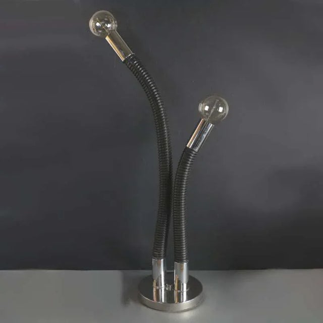 Metal Floor Lamp by E. Bellini. for Targetti Sankey S.p.A., 1970s For Sale - Image 7 of 8