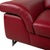 Animal Skin Red Leather Corner Sofa from Willi Schillig For Sale - Image 7 of 18