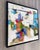 Contemporary Little Shop on the Corner by Leigh Ann Van Fossan | Acrylic on Canvas Abstract scene with flowers. For Sale - Image 3 of 5