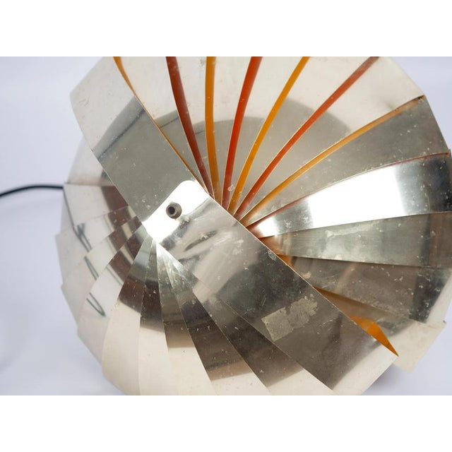 Vintage Danish Konkylie Lamp by Louis Weisdorf for Lyfa, 1963 For Sale - Image 12 of 16