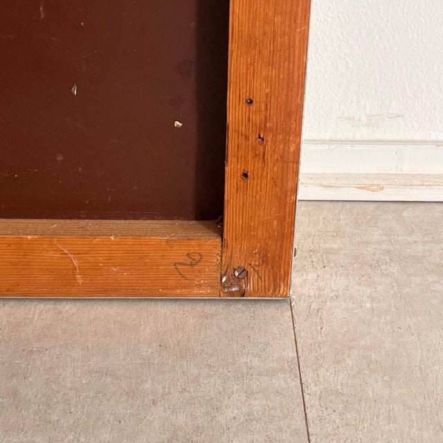 Large Italian Industrial Mirror, 1970s For Sale - Image 9 of 10