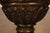 Neoclassical Style Large Pair Of Cast Bronze Covered Urns With Figural Relief For Sale - Image 9 of 18