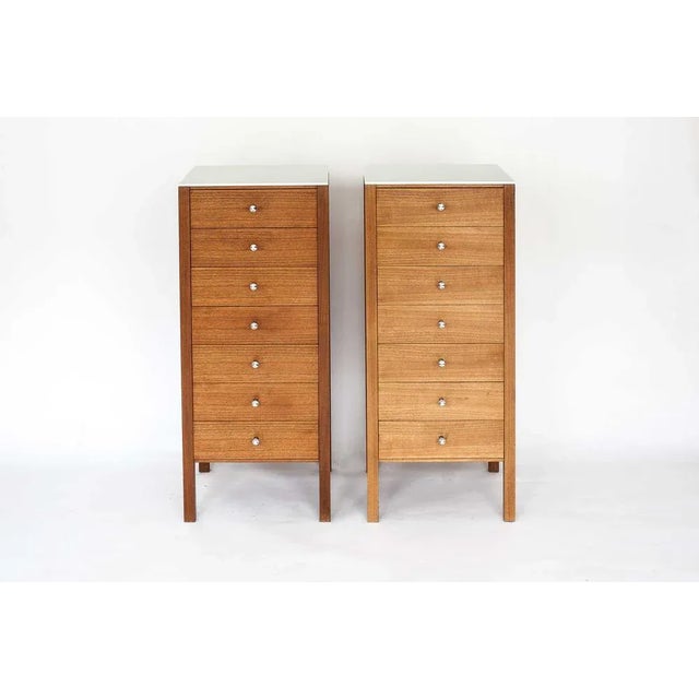Model HE-153 Chest by Hans Eichenberger, Set of 2, in Very Good conditions. Designed 1950 to 1959 I have official proof of...