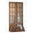 Antique Tall French Doors Beveled Glass With Arched Transom/FanLight Window For Sale