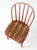 Antique Red Windsor Spindle Back Farmhouse Chair For Sale - Image 6 of 17