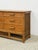 Wood Vintage Petite Rattan 6-Drawer Dresser With Lattice Sides Coastal Boho MCM For Sale - Image 7 of 13