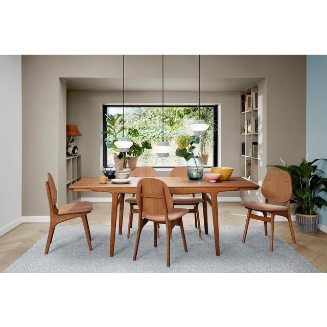 Wood Noble Chair in Teak and Oiled Oak by Warm Nordic For Sale - Image 7 of 11