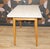 1950s Small Vintage Kitchen Table in Wood, 1950s For Sale - Image 5 of 14