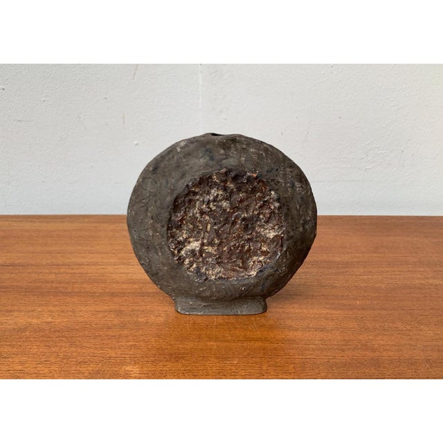 Vintage German Studio Pottery Vase, 1984 For Sale - Image 9 of 18