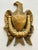 Metal Antique Brass Federal Eagle and Crest Door Knocker & Hardware For Sale - Image 7 of 7