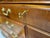 Wood Late 20th Century Hickory Chair Georgian Solid Mahogany Nine-Drawer Dresser or Credenza With Key For Sale - Image 7 of 18