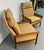 Mid-Century Modern High-Back Armchairs W/ Curved Armrests For Sale - Image 4 of 13