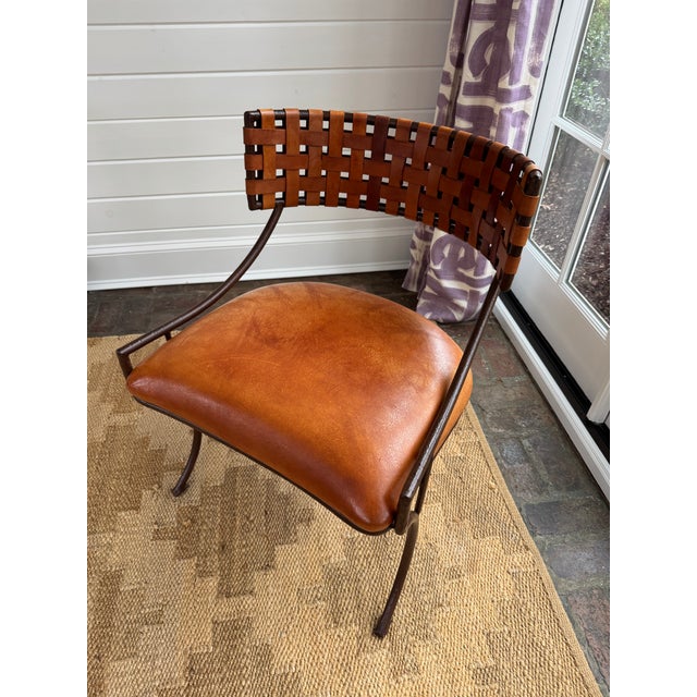 Modern Vintage Bunny Williams Helena Chair For Sale - Image 3 of 13