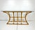 Boho Chic Vintage Rattan Console Table For Sale - Image 3 of 9