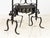 Wrought Iron Latten Bell Stand, Three Tier, English Late 19th C. For Sale In New York - Image 6 of 18