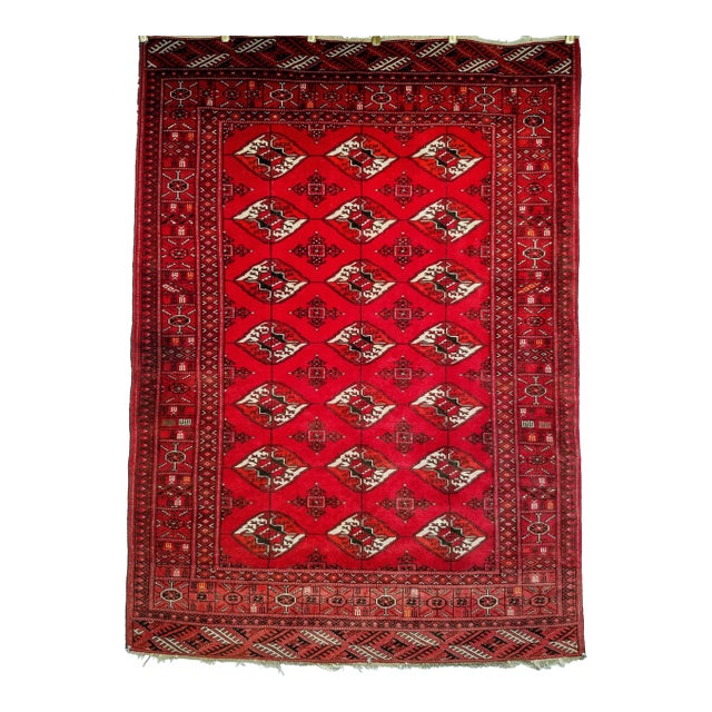 Late 20th Century Turkmen Rug For Sale