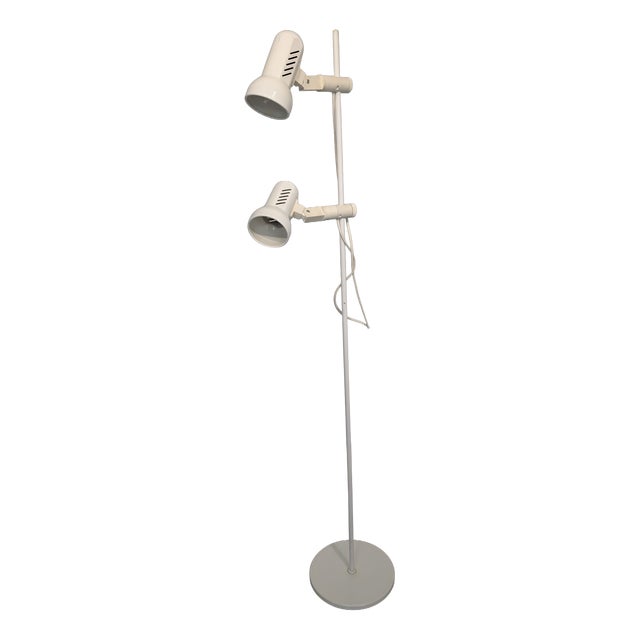 Floor Spot Lamp in Aluminum, 1970s For Sale