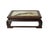 This exquisite low display stand features a rich, dense hardwood frame with a warm grain pattern, elegantly framing a...