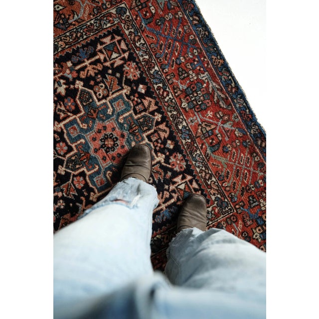 Antique Karaca Scatter Rug For Sale - Image 4 of 10