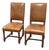 Bausman & Company Model 3322 Barley Twist Leg Side Chairs, Pair For Sale
