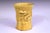 Antique Awaji Pottery Dragon Vase Brush Pot Yellow Japanese For Sale - Image 4 of 7