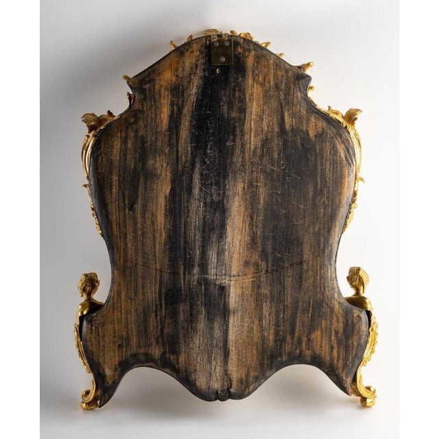 Louis XV Style Mirror in Gilt Bronze For Sale - Image 6 of 8