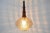 Brown Mid-Century Glass Pendant, 1960s For Sale - Image 8 of 11