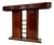 French Art Deco Rosewood Console Table, 1930s For Sale