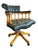 Vintage Captains Desk Chair For Sale - Image 5 of 5
