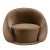 Contemporary Abbracci Brown Armchair For Sale - Image 3 of 3