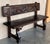 Renaissance 20th Century Spanish Renaissance Carved Walnut Bench Banquette "Escaño" For Sale - Image 3 of 18