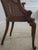 Vintage French Carved Cane Tub Chair For Sale - Image 13 of 18