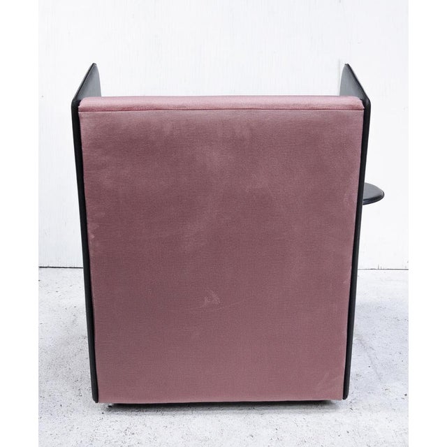 Italian Postmodern Lounge Chair by Augusto Mandelli & Walter Selva for Salmistraro, 1980s For Sale - Image 6 of 17