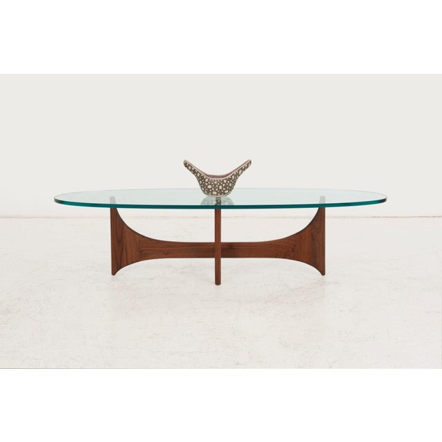 Mid-Century Modern Adrian Pearsall for Craft Associates Oiled Walnut Coffee Table 1965 For Sale - Image 3 of 12