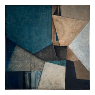 “Something Different” Original Joe Turner Abstract Painting For Sale