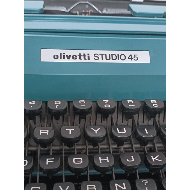 Studio 45 Typewriter by Ettore Sottsass for Olivetti, 1967 For Sale - Image 13 of 18