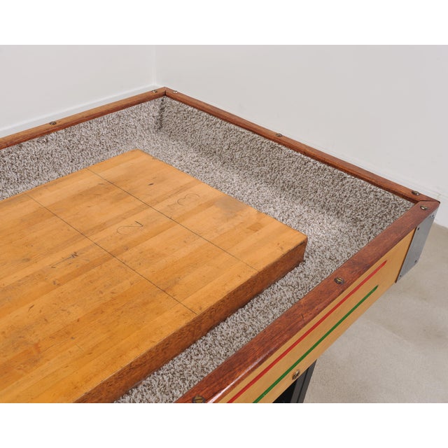 20th Century Americana Arcade Shuffleboard Game Table 22 Ft For Sale - Image 16 of 18