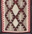 Tribal Vintage American Navajo Flat Weave With Geometric Red and Black Design 2'10 X 6 For Sale - Image 3 of 11