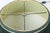 Metal Vintage Brass Bouillotte Library Lamp With Green Pleated Shade For Sale - Image 7 of 13