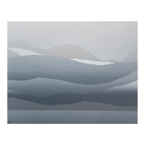 1977 Jack Duganne Modern Landscape Serigraph