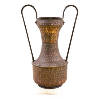 Umbrella Stand in Copper For Sale