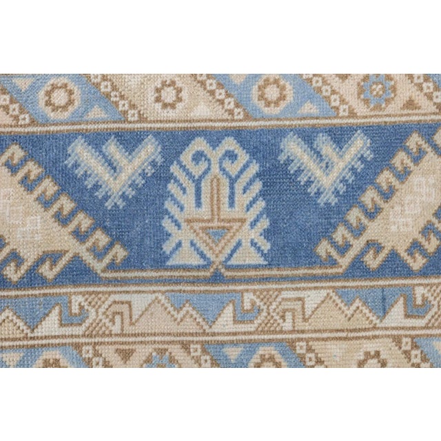 Textile Fine Antique Turkish Oushak Wool Rug 6'6'' X 9'7'' For Sale - Image 7 of 12